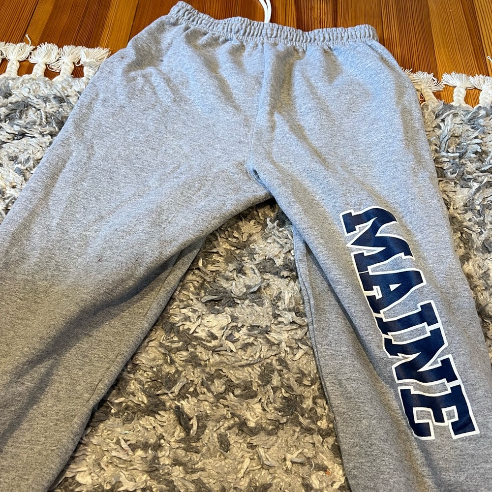 Maine joggers.